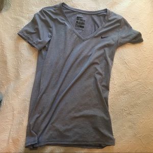 Nike DriFit Striped Workout Tee